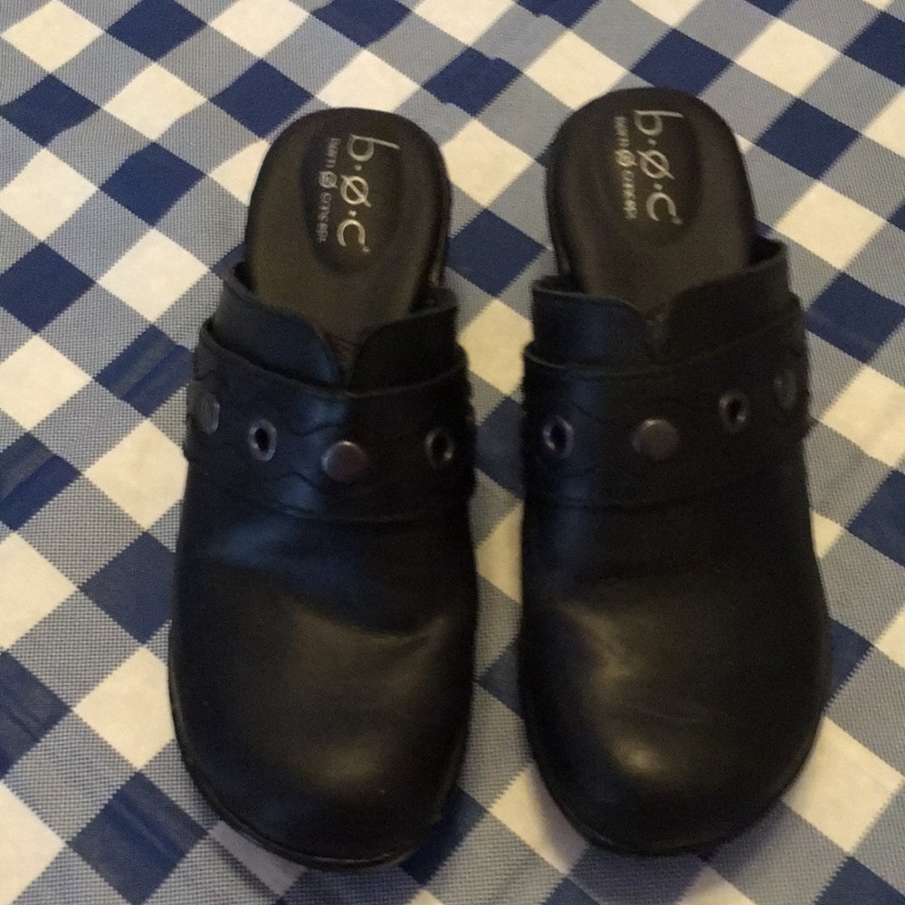 Women’s Born Concept open heel clog.